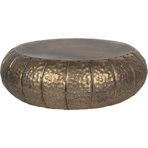 Clayre & Eef Plantentafel Ø 37x12 cm ijzer rond bijzettafel