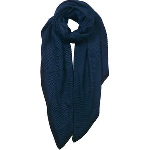 Juleeze Sjaal Dames Effen 90x180 cm Blauw Synthetisch Shawl Dames