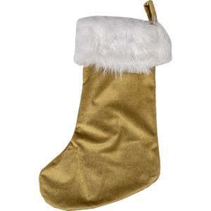 Clayre & Eef Kerstsok Kerstsok 45 cm Bruin Synthetisch