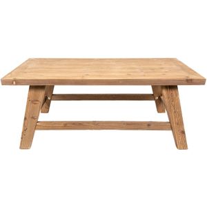 Clayre & Eef Salontafel 120x60x48 cm hout bijzettafel