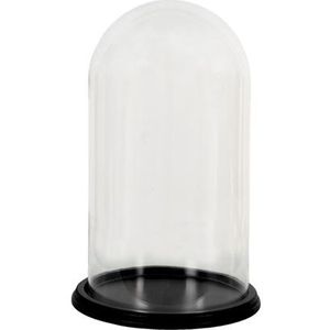 Clayre & Eef Stolp Ø 23x36 cm Transparant Hout Glas Rond