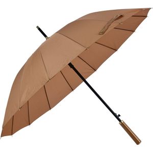 Juleeze Paraplu Volwassenen Ø 100 cm Bruin Polyester Regenscherm