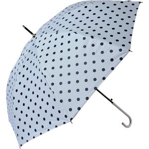 Juleeze Paraplu Volwassenen Ø 100 cm Wit Polyester Stippen Regenscherm