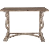 Clayre & Eef Sidetable 125x39x92 cm Bruin Hout Wandtafel