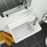 Fontein clou flush 2 36x24.5x9 cm keramiek glans wit
