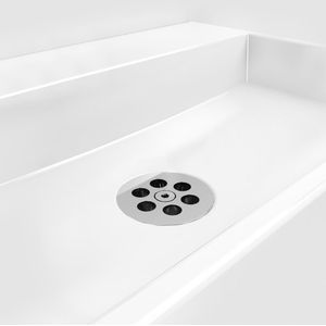 Clou Wash Me Niet-afsluitbare Plug Voor Siliconen Waterstop - Geborsteld RVS - Messing - 8717462002368 - Wastafels - Afvoerpluggen