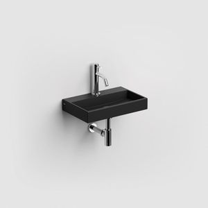 Fontein clou mini wash me 38x24x6 cm keramiek mat zwart