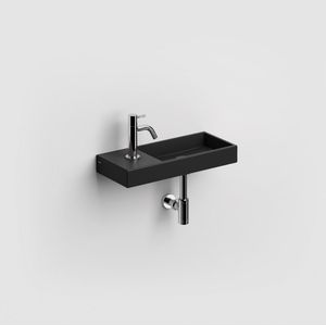 Fontein clou mini wash me 45x19x6 cm keramiek mat zwart