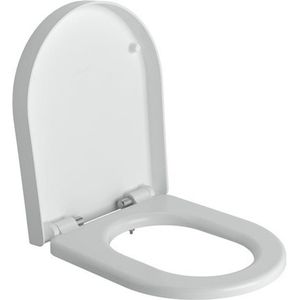 Clou First toiletzitting met deksel verkort closet softclose en QR wit CL/04.06030
