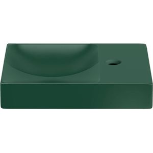 Clou - Vale - Wastafel - Mat Pijnboom Groen - Keramiek - 38 cm