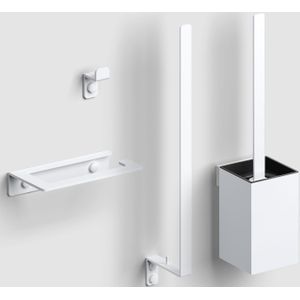 Toiletaccessoire-set Clou Fold Mat Wit