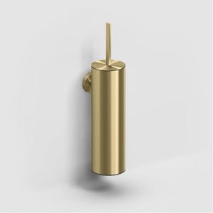 Clou Flat toiletborstelgarnituur wandmodel goud geborsteld PVD CL/09.02041.82