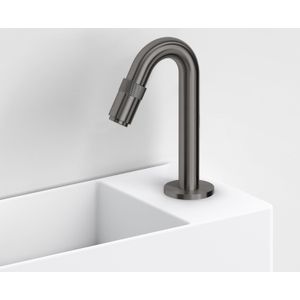 Fonteinkraan Clou Freddo 9 Geborsteld Gunmetal PVD