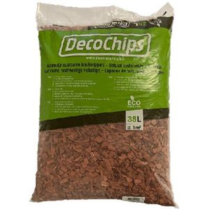 DecoChips Houtsnippers Red 35L
