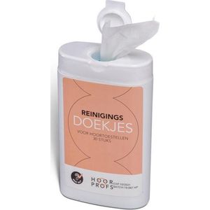 Hulpmiddelen - Reinigingsdoekjes - 30 Stuks - Voor Hoortoestellen en Brillen