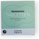 Hoorprofs - Reinigingstabletten - 20 Stuks - Voor Hoortoestellen