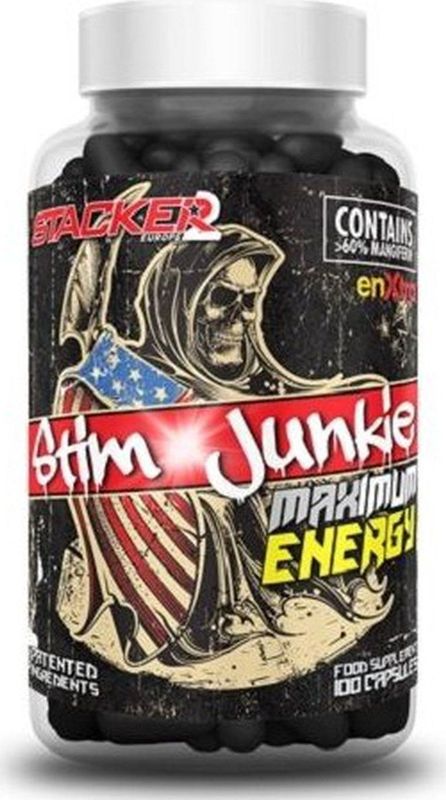 Stacker 2 - Stim Junkie - Fat Burner / Energizer - 100caps