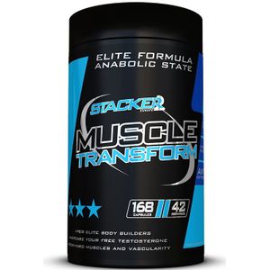 Stacker 2 Muscle Transform Ephedra Vrij - 168 capsules - Voedingssupplement