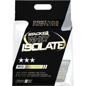 Stacker2 - Whey Isolate - Eiwitshake - 90% Eiwit - Vanille