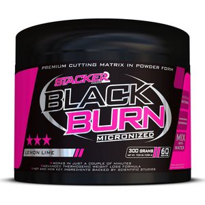 Stacker 2 Black Burn Micronized 300gr (60 servings) - Orange