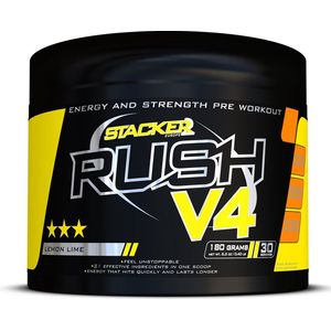 Stacker 2 Rush V4 30 servings - Lemon