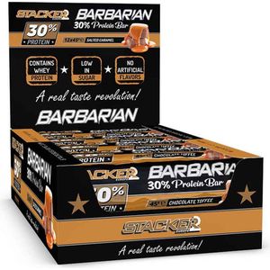Barbarian Protein Bar-Chocolate Toffee - 12 repen