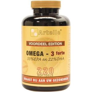 Artelle Omega 3 forte 1000 mg 220 softgels