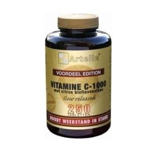 Artelle Vitamine C-1000 Met Bioflavonoïden - 250 tabletten - Vitaminen