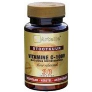 Artelle Vitamine C 1000mg/200mg bioflavonoiden stootkuur 30 tabletten