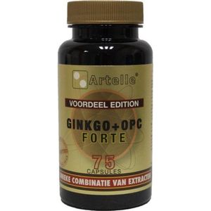 Artelle Ginkgo + OPC Forte Capsules 75 st