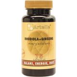 Artelle Rhodiola & ginseng energiebalans 75 capsules