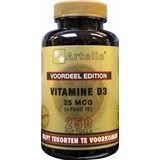 Artelle Vitamine D3 25 mcg 250 softgels
