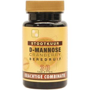 Artelle D-Mannose cranberry berendruif stootkuur 30 tabletten