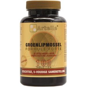 Artelle Groenlipmossel formule forte 100 tabletten