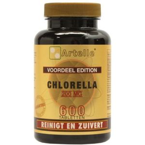 Artelle Chlorella 200 mg 600 tabletten