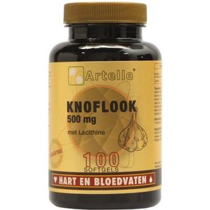 Artelle Knoflook 500 mg +250 mg lecithine 100 capsules