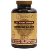 Artelle Oesterkalk calcium 1200 mg vitamine d3 tabletten 220tb