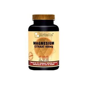 Artelle Magnesium bisglycinaat & citraat 100 tabletten