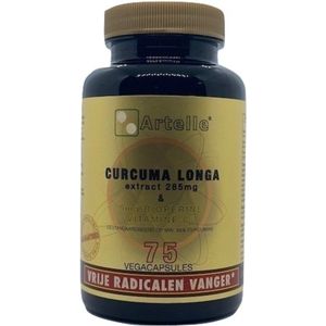 Artelle Curcuma longa extract 75 vcaps