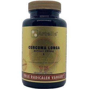 Artelle Curcuma longa extract 75 vcaps