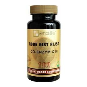 Artelle Rode gist rijst co enzym q10 100 vegicapsules