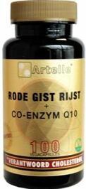 Artelle Rode gist rijst co enzym q10 100 vegicapsules