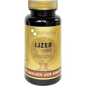 Artelle Ijzer 14 mg 100 tabletten