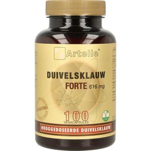 Artelle Duivelsklauw forte 616mg  100 Vegetarische capsules