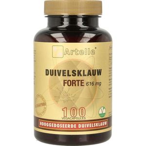 Artelle Duivelsklauw forte 616mg 100 vega capsules