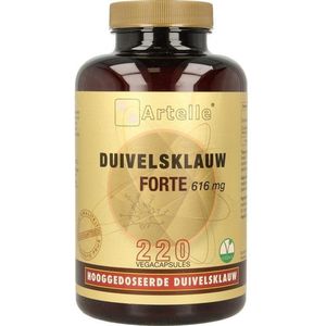 Artelle - Duivelsklauw Forte - Kruidenpreparaat - 616mg - 30 Vegacapsules