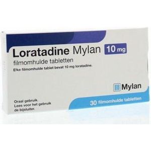 Loratadine - 10 mg - Filmomhulde Tabletten - Geneesmiddel