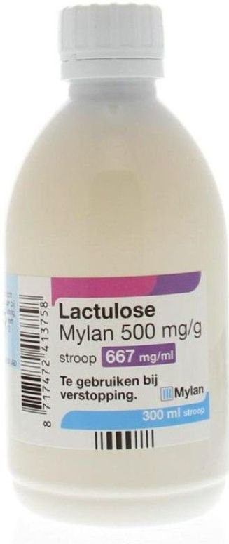 Lactulose Mylan - Laxeermiddel - Stroop - 667 mg/ml