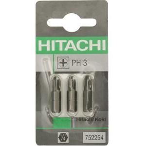 Hitachi tools 3 x 25 mm phillips tip