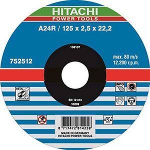 Hitachi – 752525 metalen doorslijpschijf 230 x 3 x 22,2 mm (verkoop x25 UD)